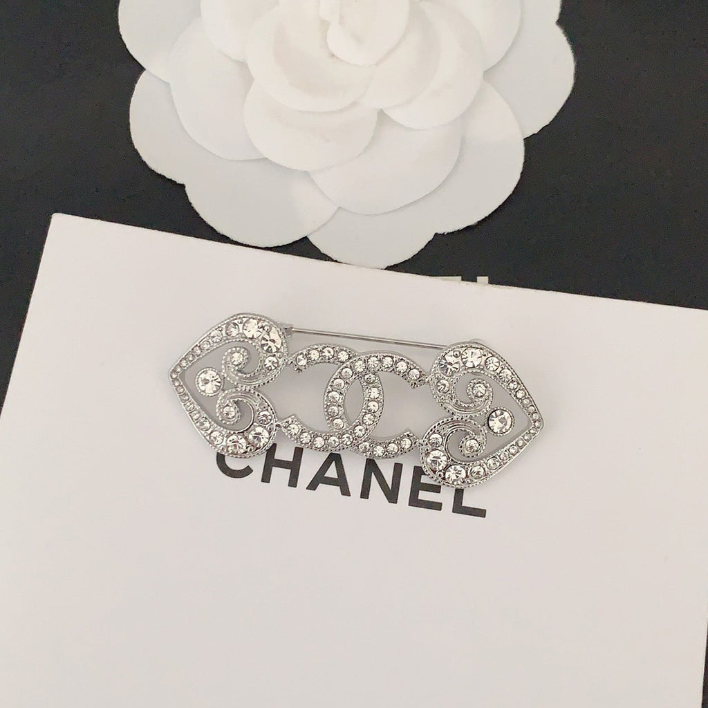 Chanel Heart Brooch