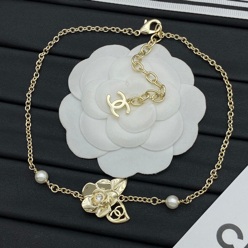 Chanel Camellia Necklace