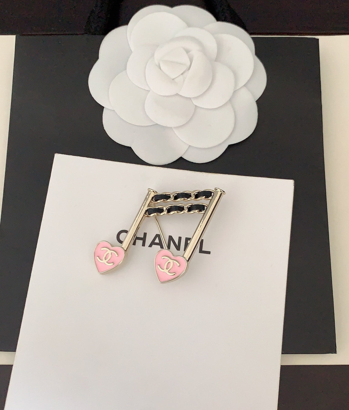 Chanel Music Symbol Brooch