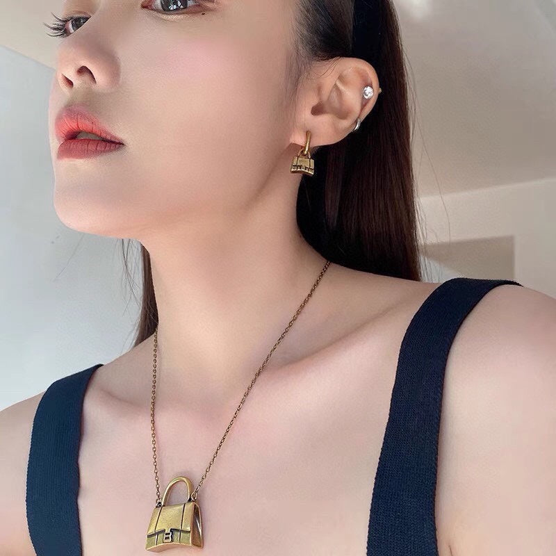 Balenciaga Hourglass Bag Necklace