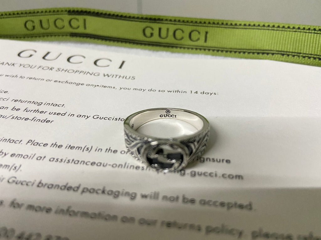 Gucci Double G Interlocking G Ring