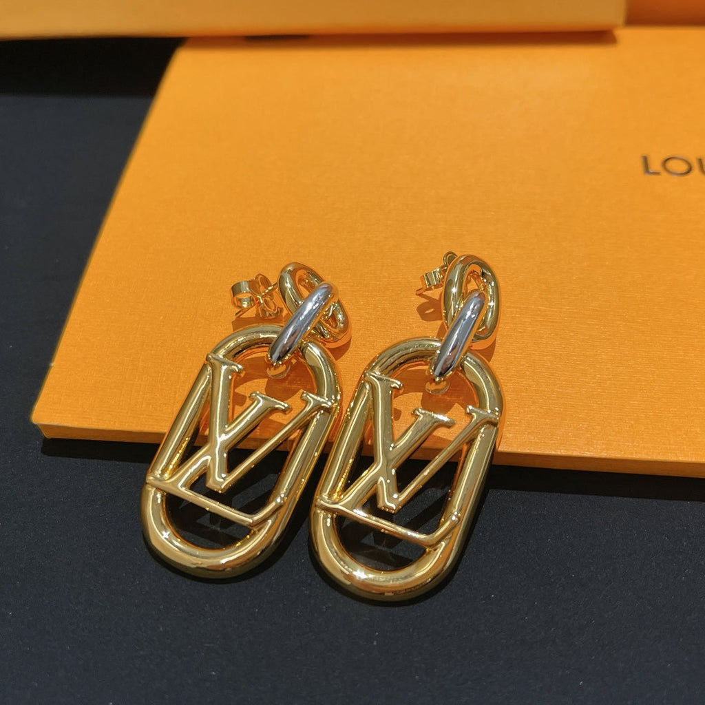 Louis Vuitton My Everyday Chain Earrings - 18K Yellow Gold