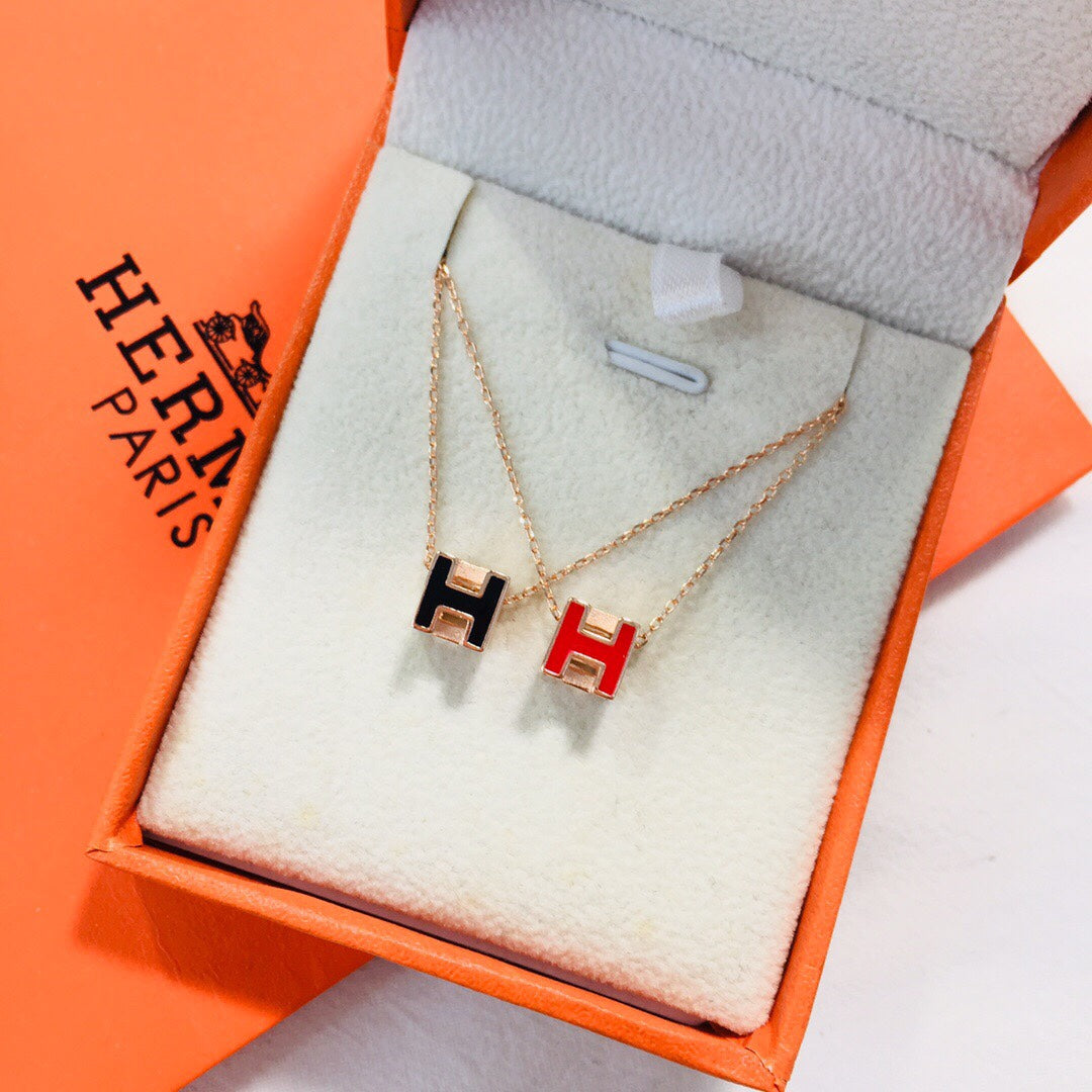 Hermes Cage D'H Necklace