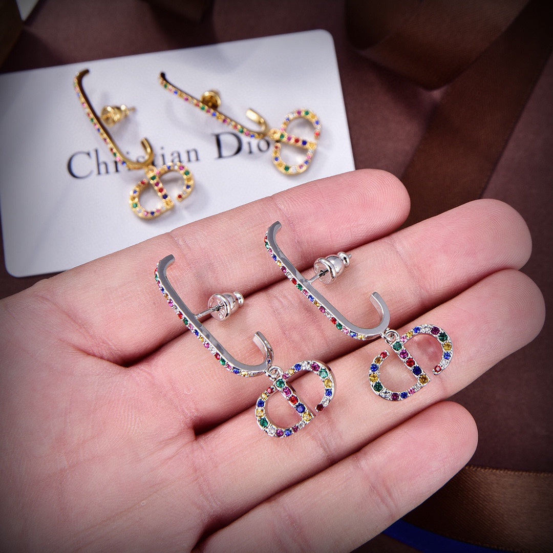Dior 30 Montaigne Crystal Earrings