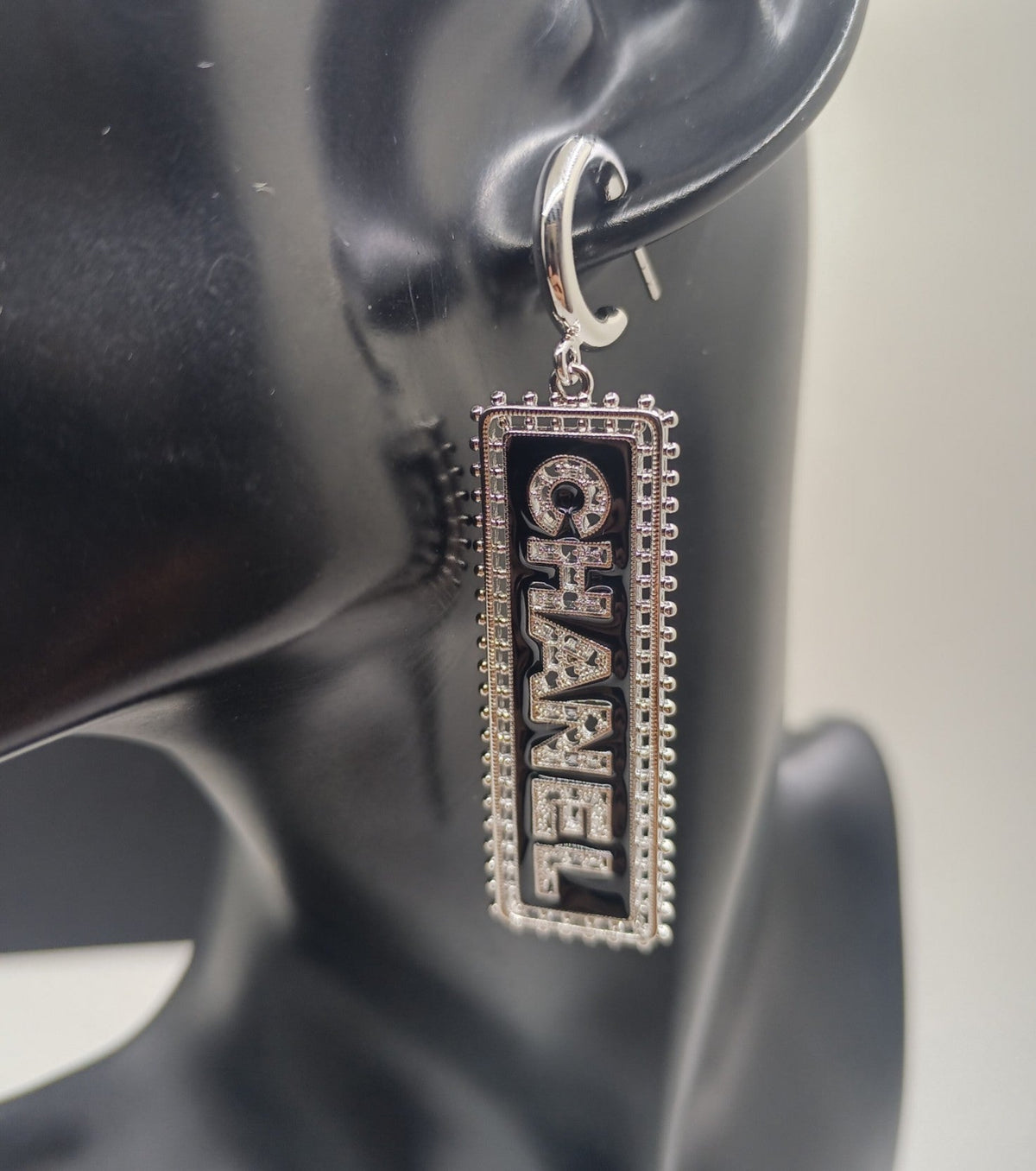Chanel Typo Drop Earrings - 18K Gold