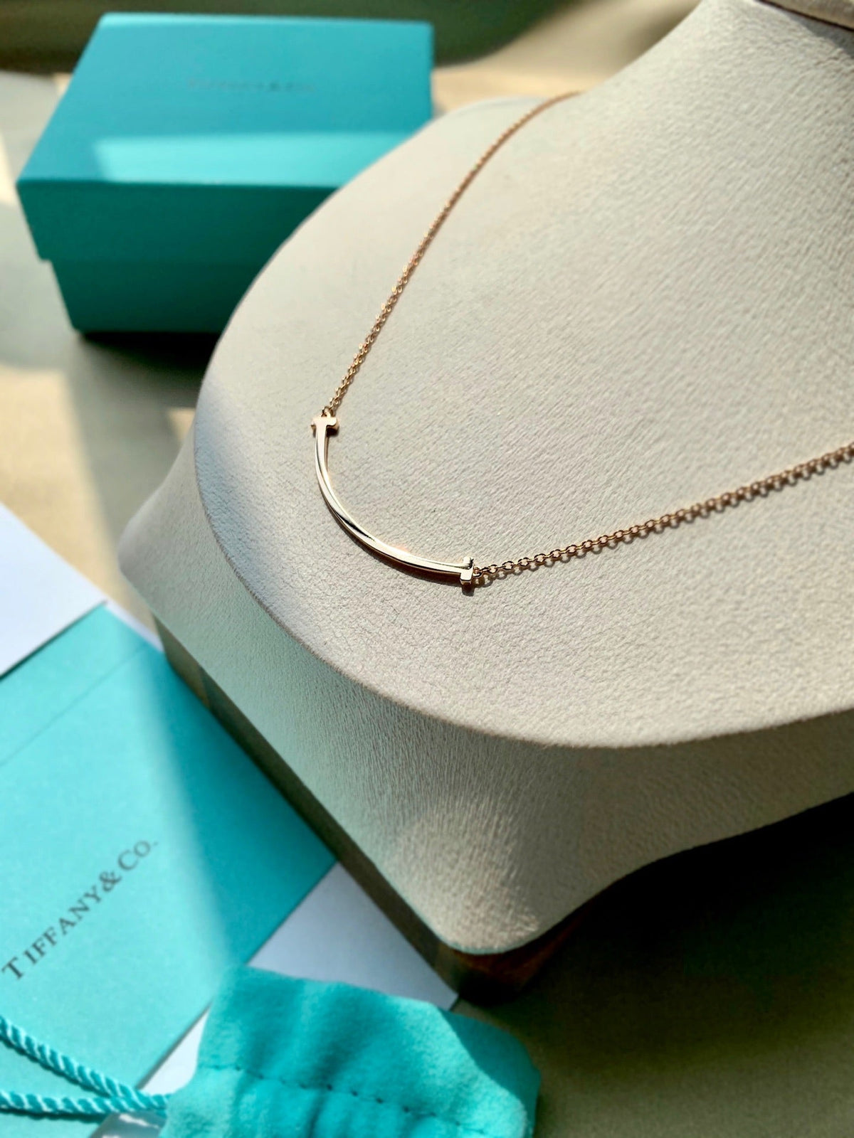 Tiffany Smile Pendant Necklace