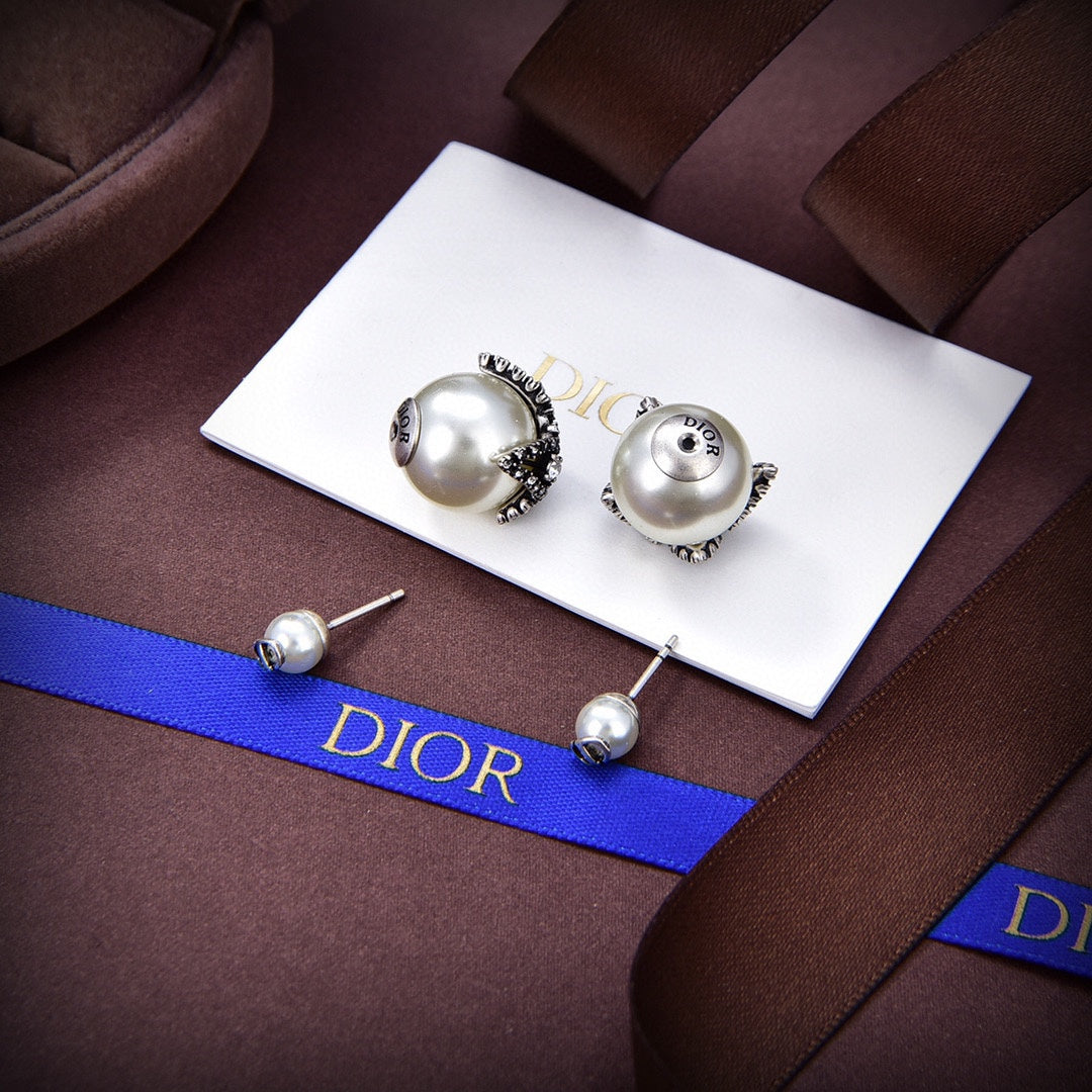 Dior Tribales Butterfly Earrings