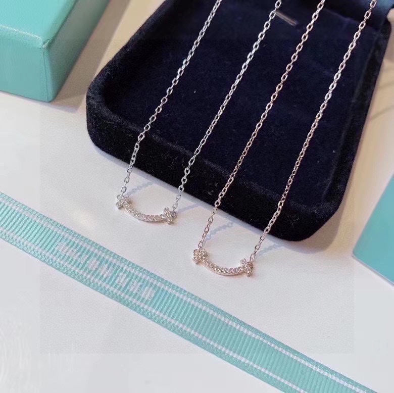 Tiffany Small Diamond Pendant Necklace