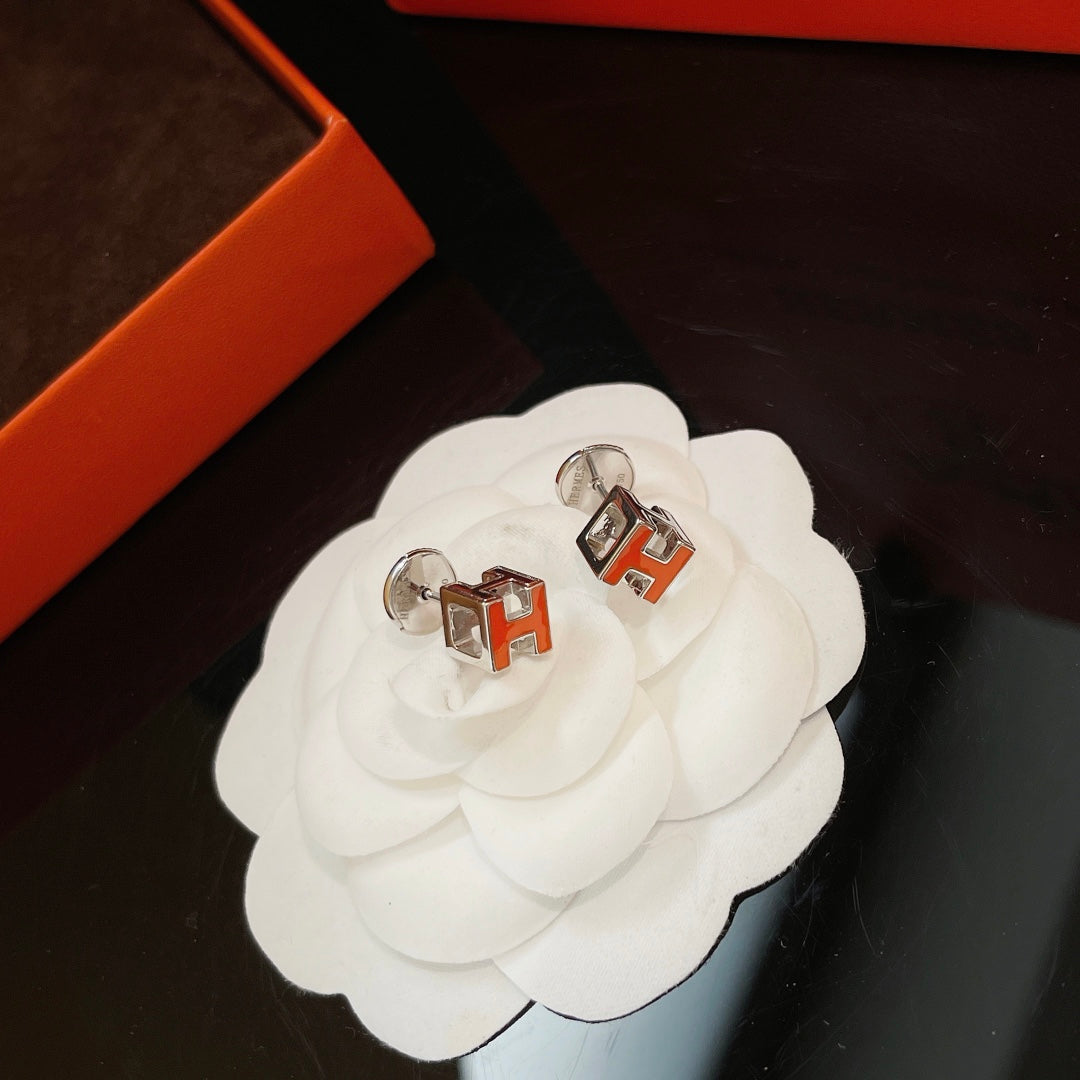 Hermes Cage D'H Earrings
