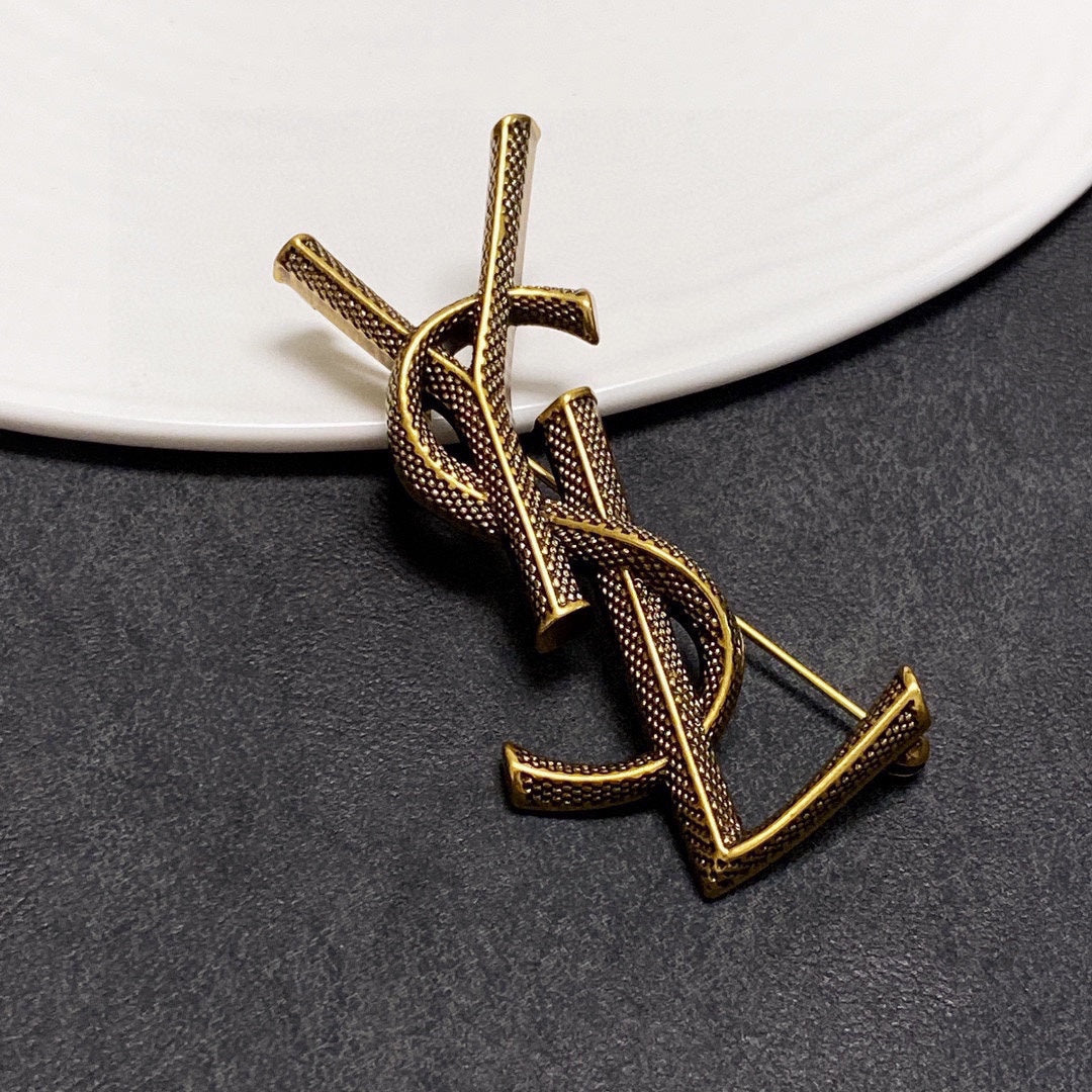 YSL Classic Brooch