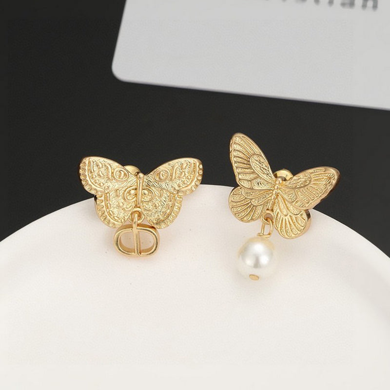 Dior Butterfly Earrings
