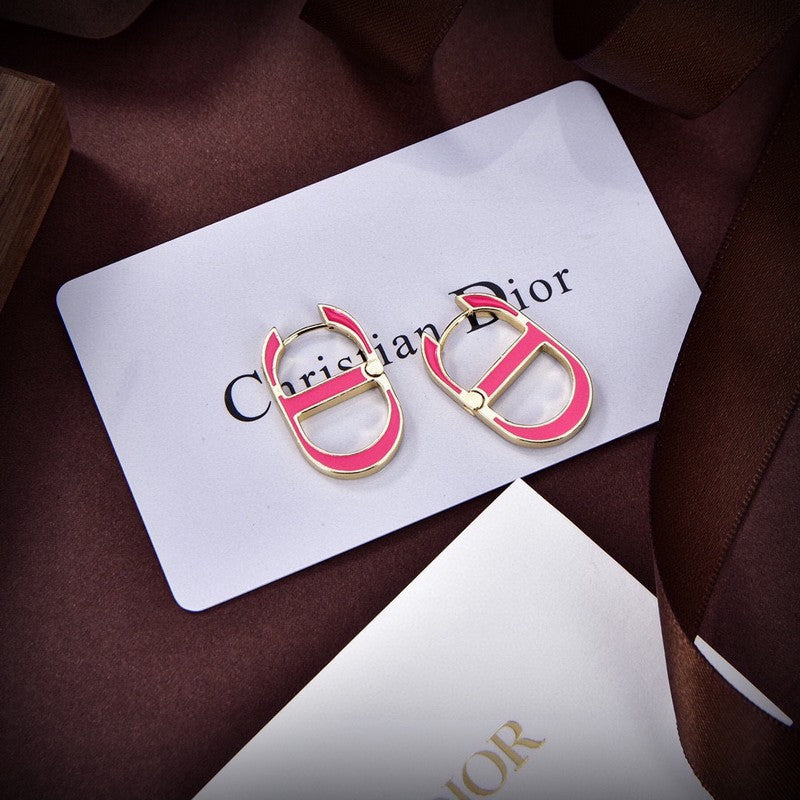Dior 30 Montaigne Pink Earrings