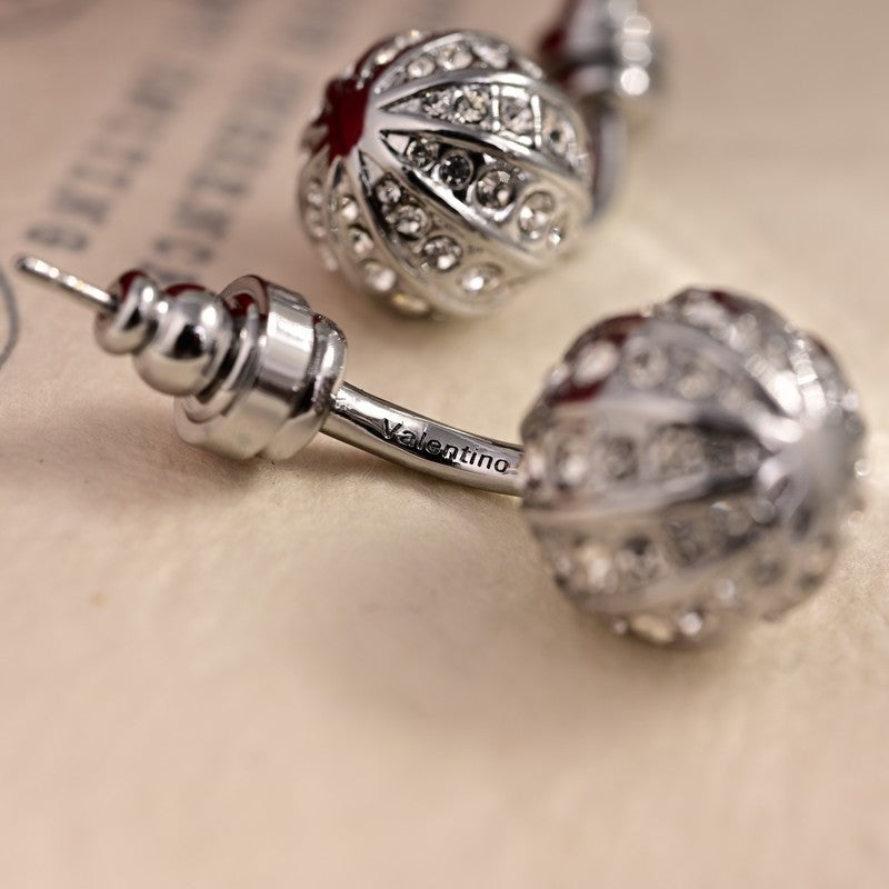 Valentino Diamond Earrings - 18K Gold
