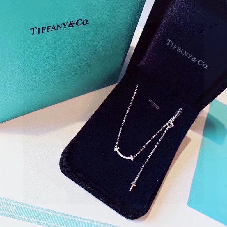 Tiffany Small Diamond Pendant Necklace