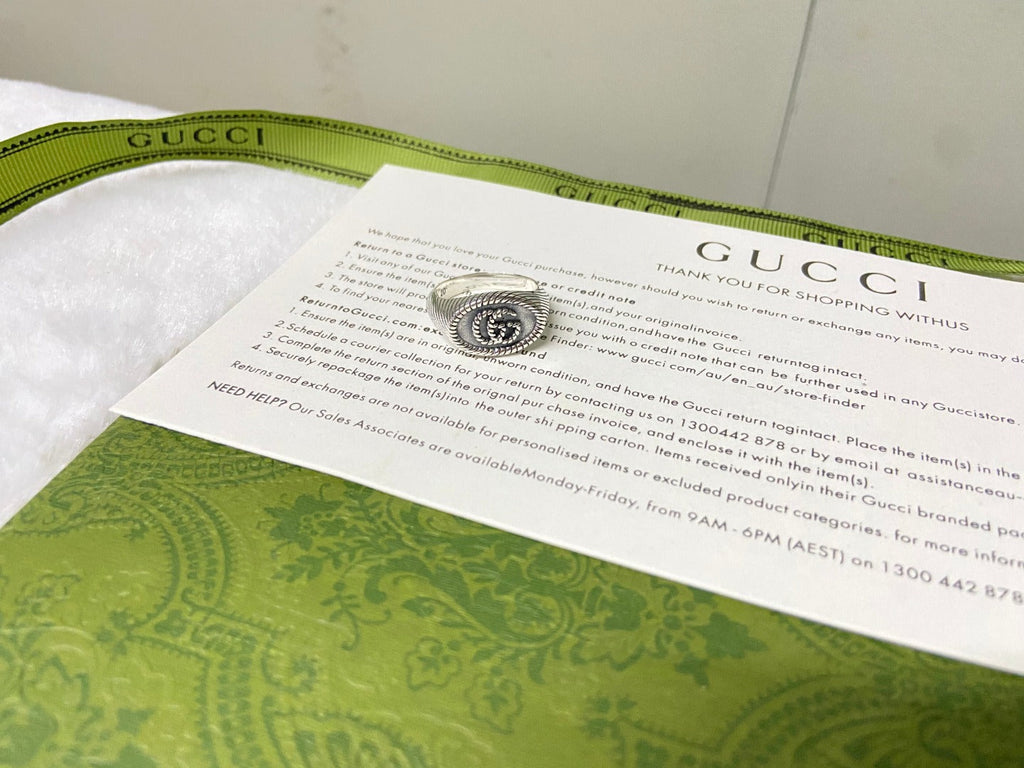 Gucci Double G Marmont Pinky Ring