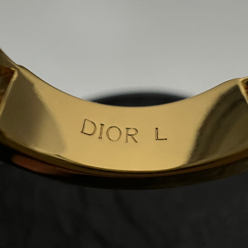Dior Couture Chain Link Ring - 18K Yellow Gold
