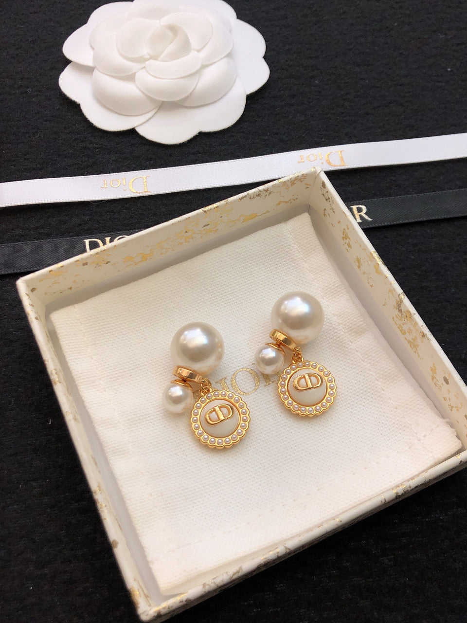 Dior Pearl Earrings