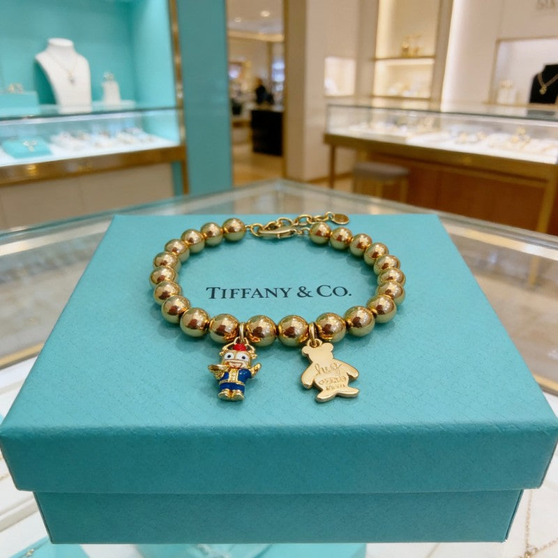Return to Tiffany Tag Bracelet - 18K Yellow Gold