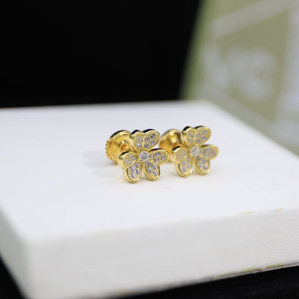 Frivole Small Model Earrings - 18K Yellow Gold