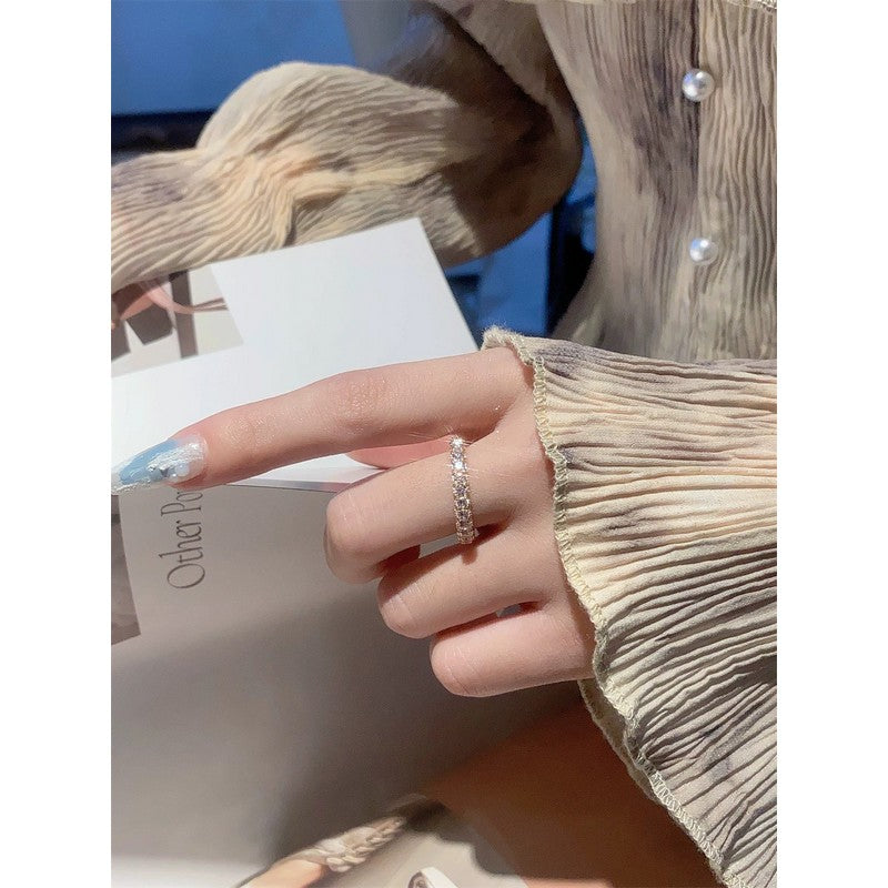 Tiffany Pink Crystal Ring - 18K Rose Gold