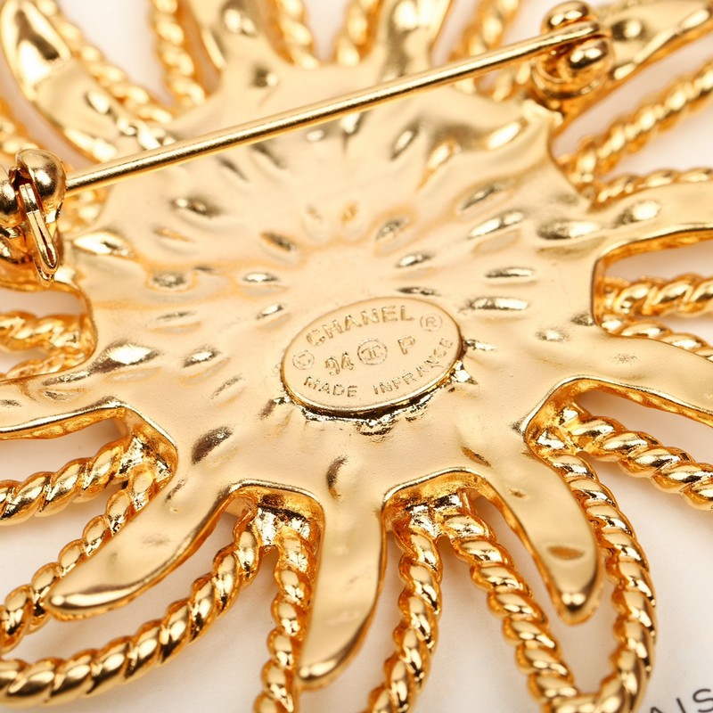 Chanel Sunflower Brooch