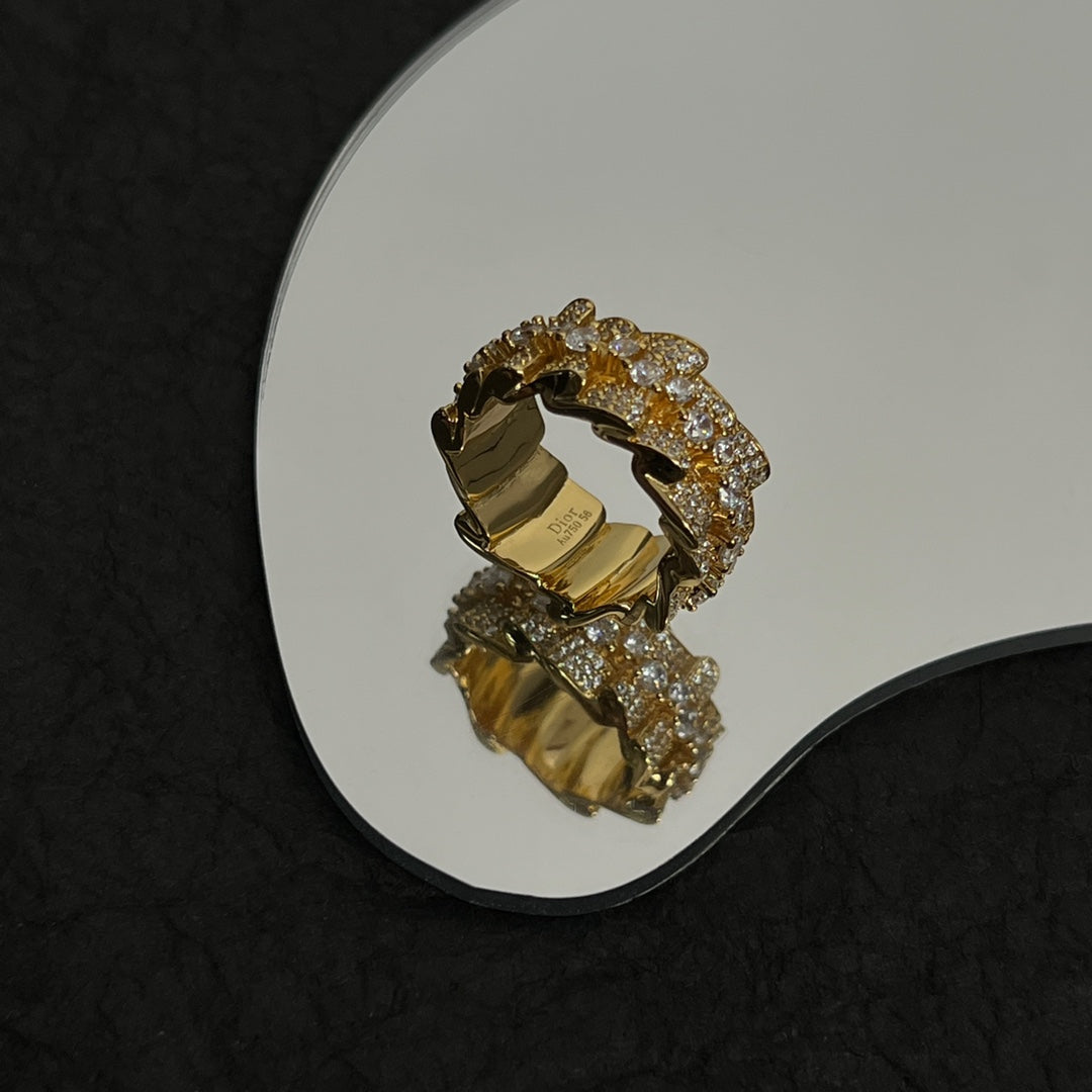 Dior Couture Diamond Ring - 18K Gold