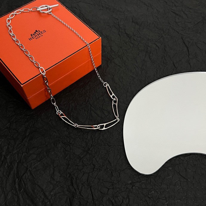 Hermes Chaine D'ancre Chain Necklace