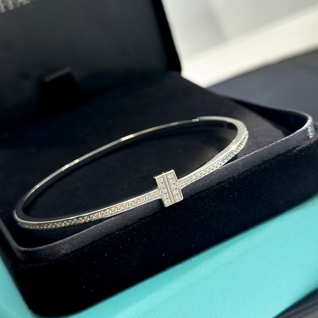 Tiffany Diamond Bracelet - 18K Gold