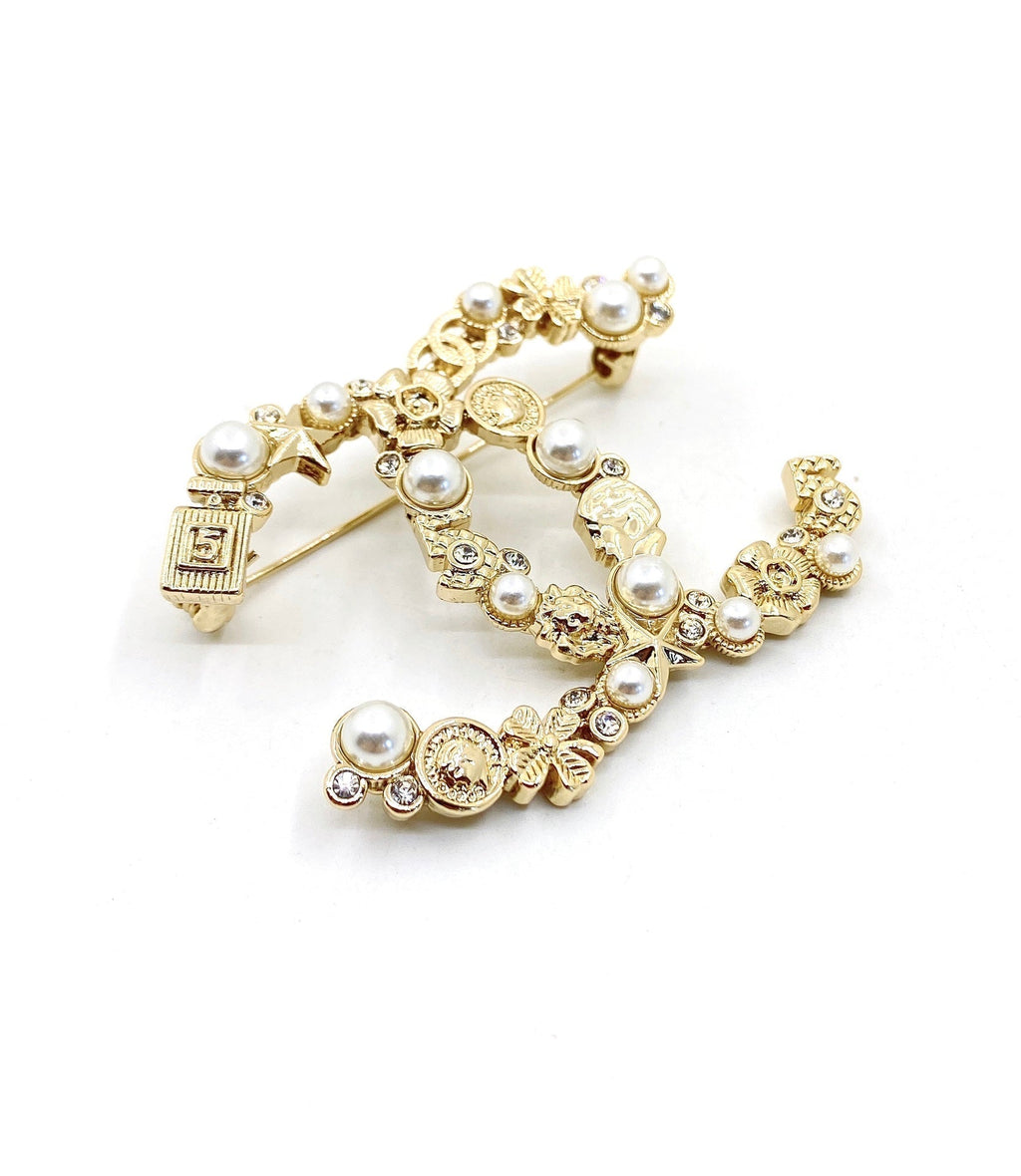 Chanel Pearl Brooch