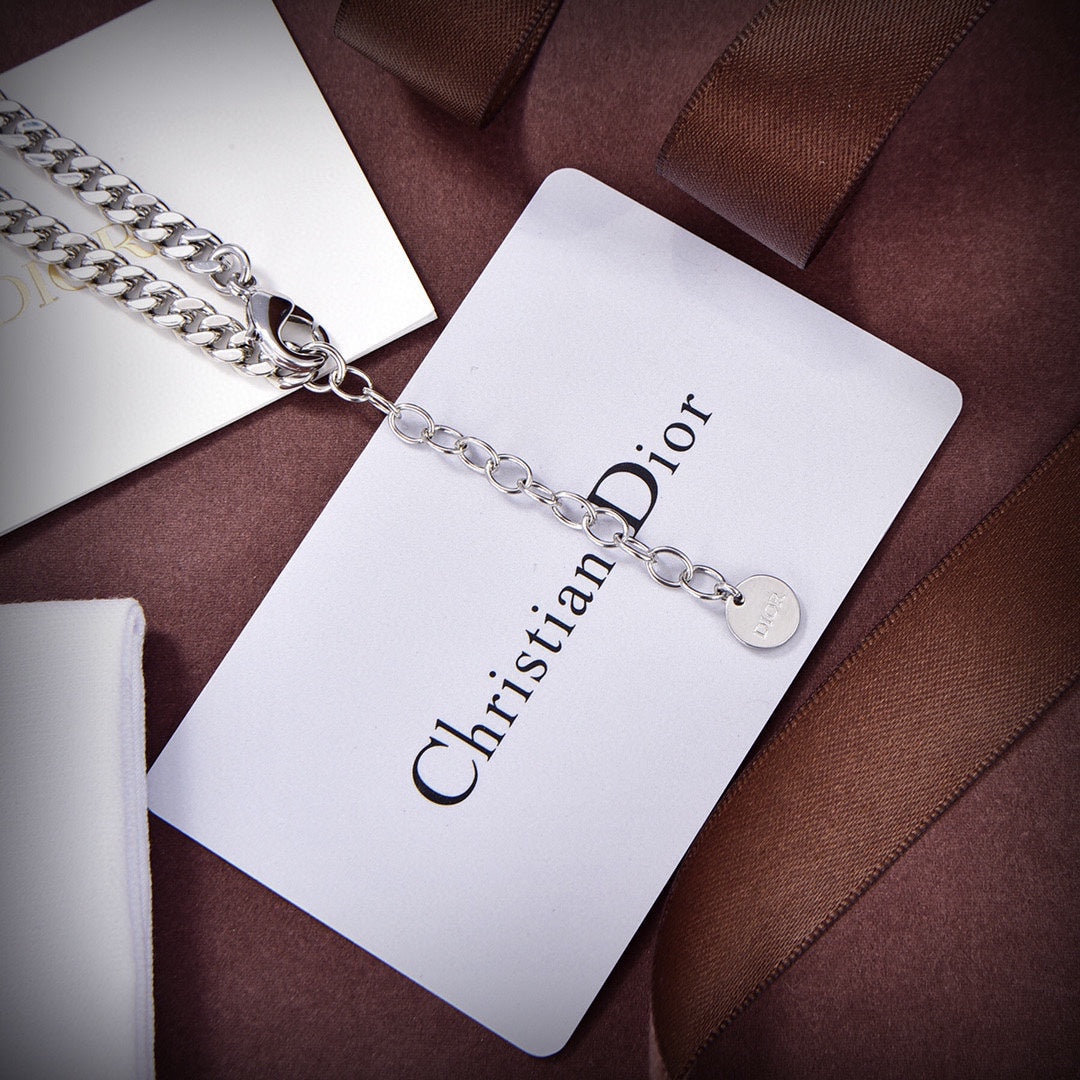 Dior Gourmette Pearl Necklace