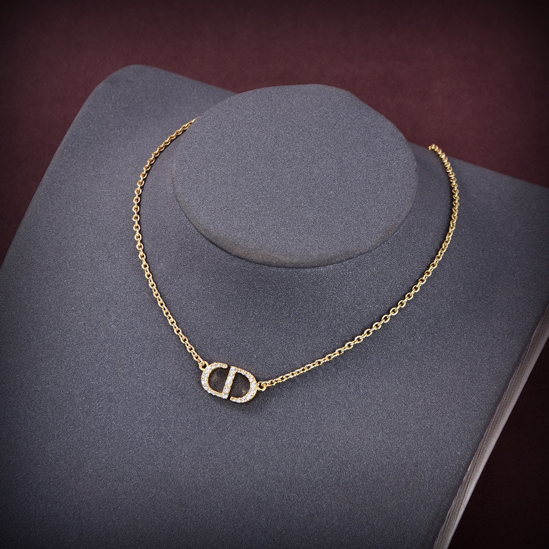 Dior Petit CD Diamond Necklace
