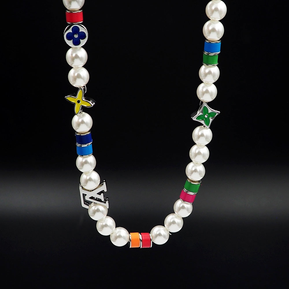 Louis Vuitton MNG Pearls Party Necklace