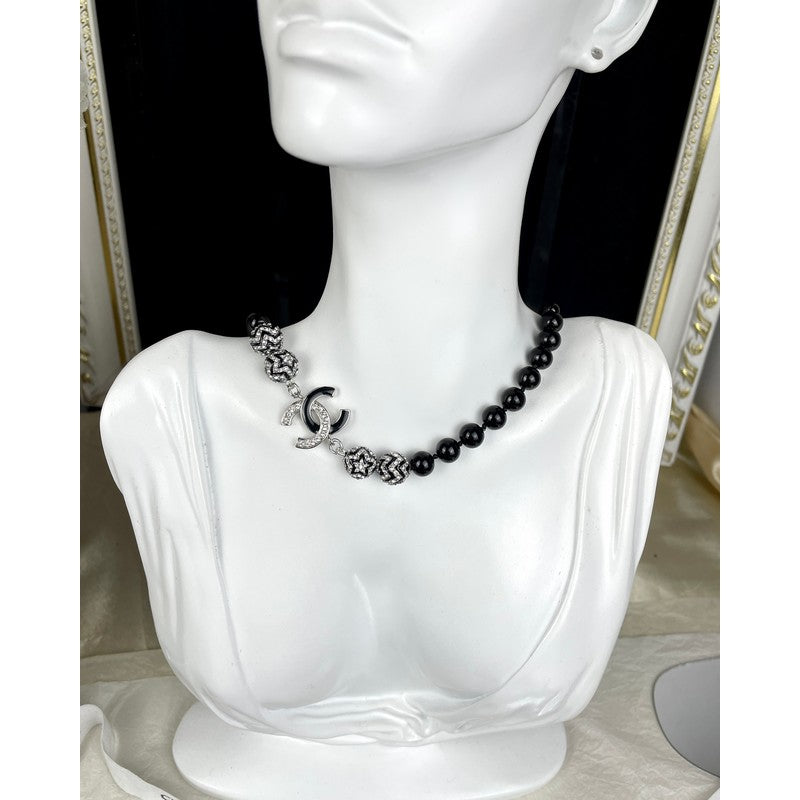 Chanel 24C Black Diamond Necklace