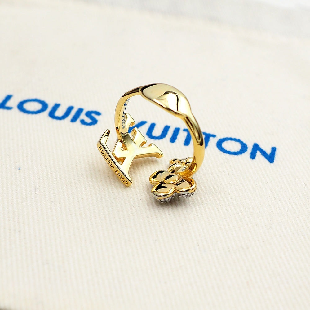 Louis Vuitton Gram Ring - 18K Yellow Gold
