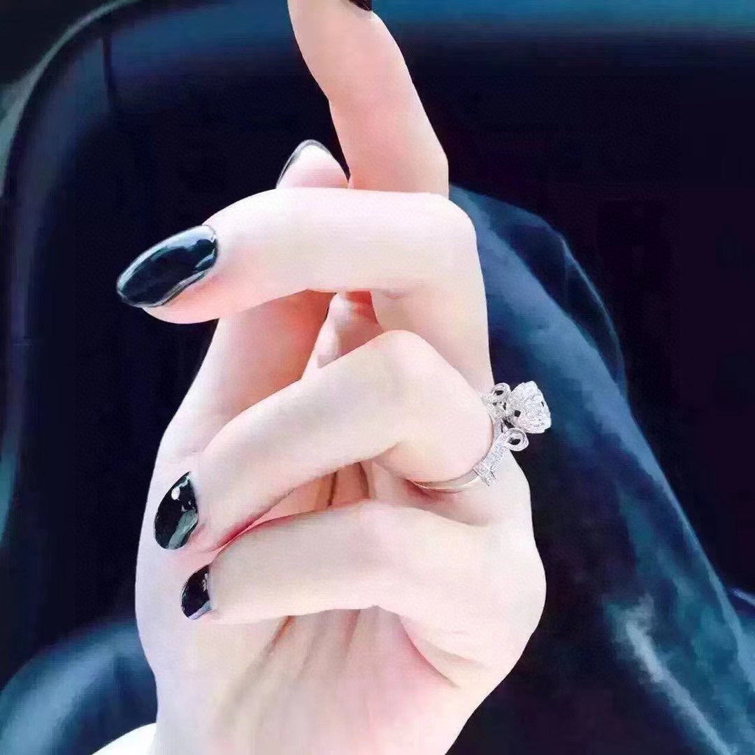 Josephine Ring - 18K White Gold