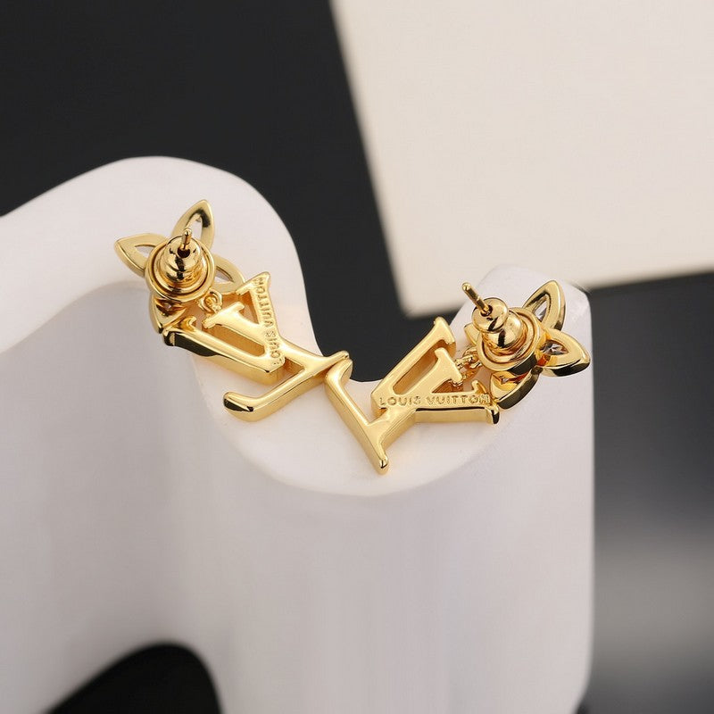 Louis Vuitton Iconic Crystal Earrings - 18K Gold