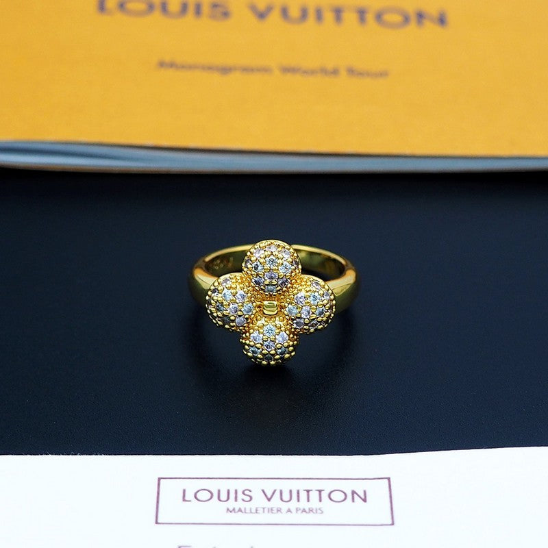 Louis Vuitton Louisa Ring - 18K Yellow Gold