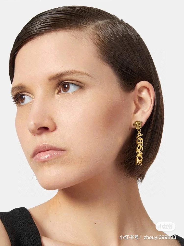 Medusa Earrings - 18K Yellow Gold