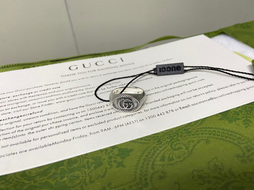 Gucci Double G Marmont Pinky Ring