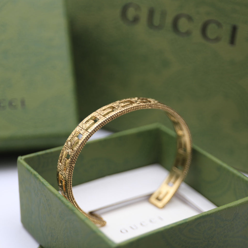 Gucci Double G Cube Bracelet