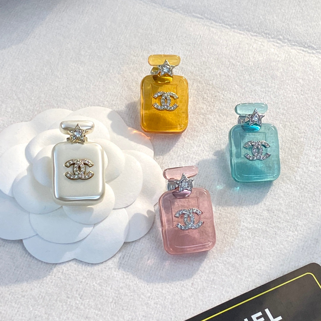 Chanel Perfume Color Bottle Brooch