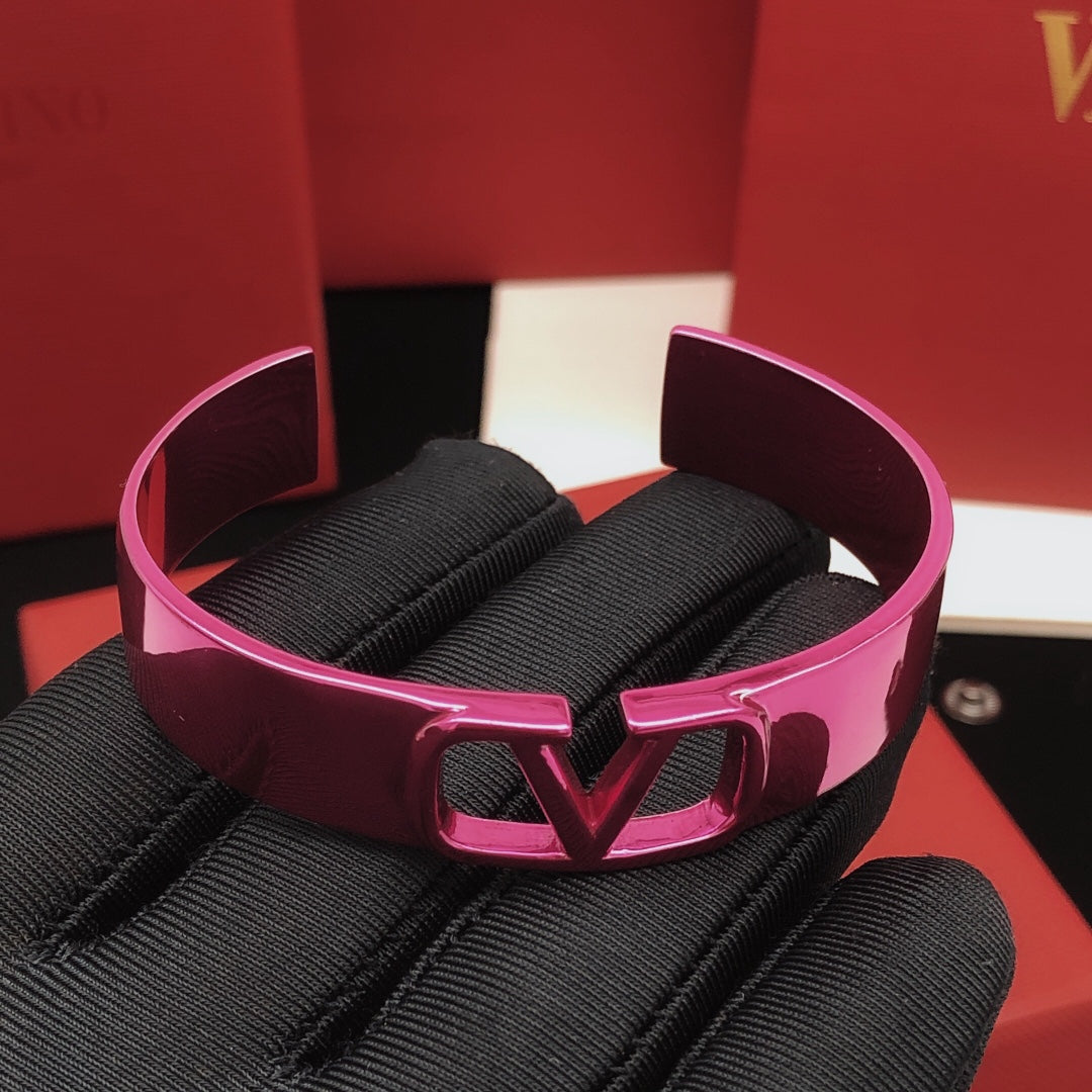 Valentino Pink Cuff Bracelet