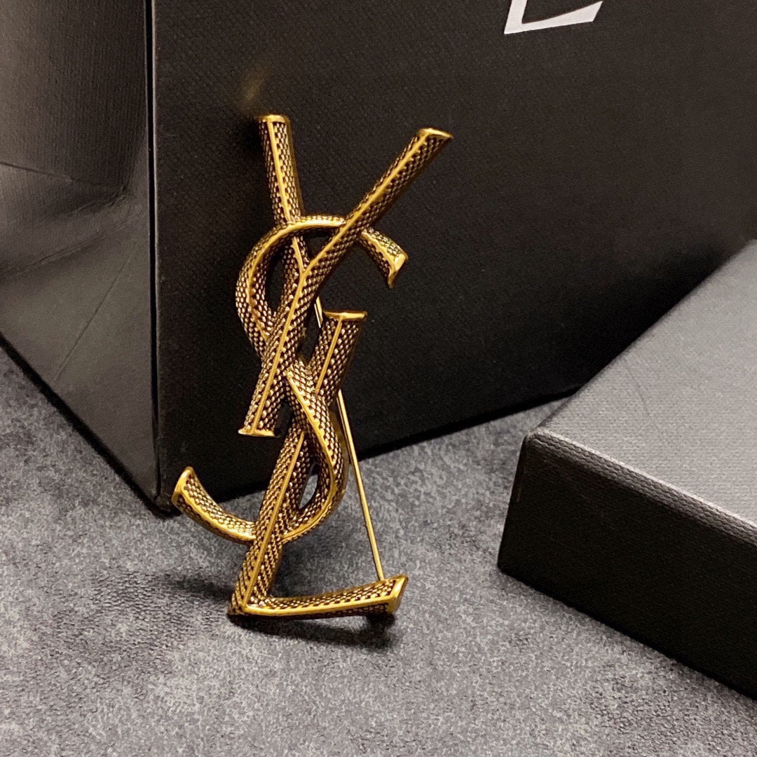 YSL Classic Brooch