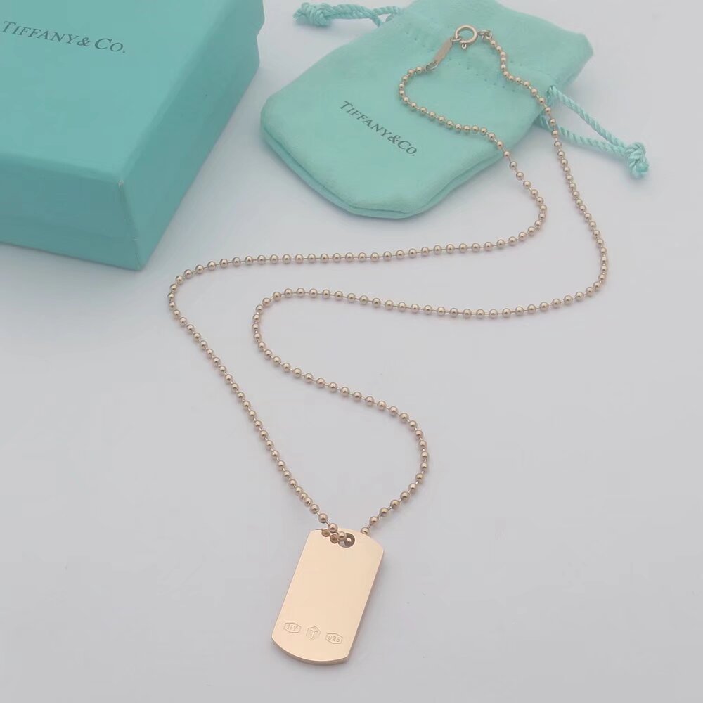 Tiffany 1837 Makers I.D. Tag Pendant Necklace