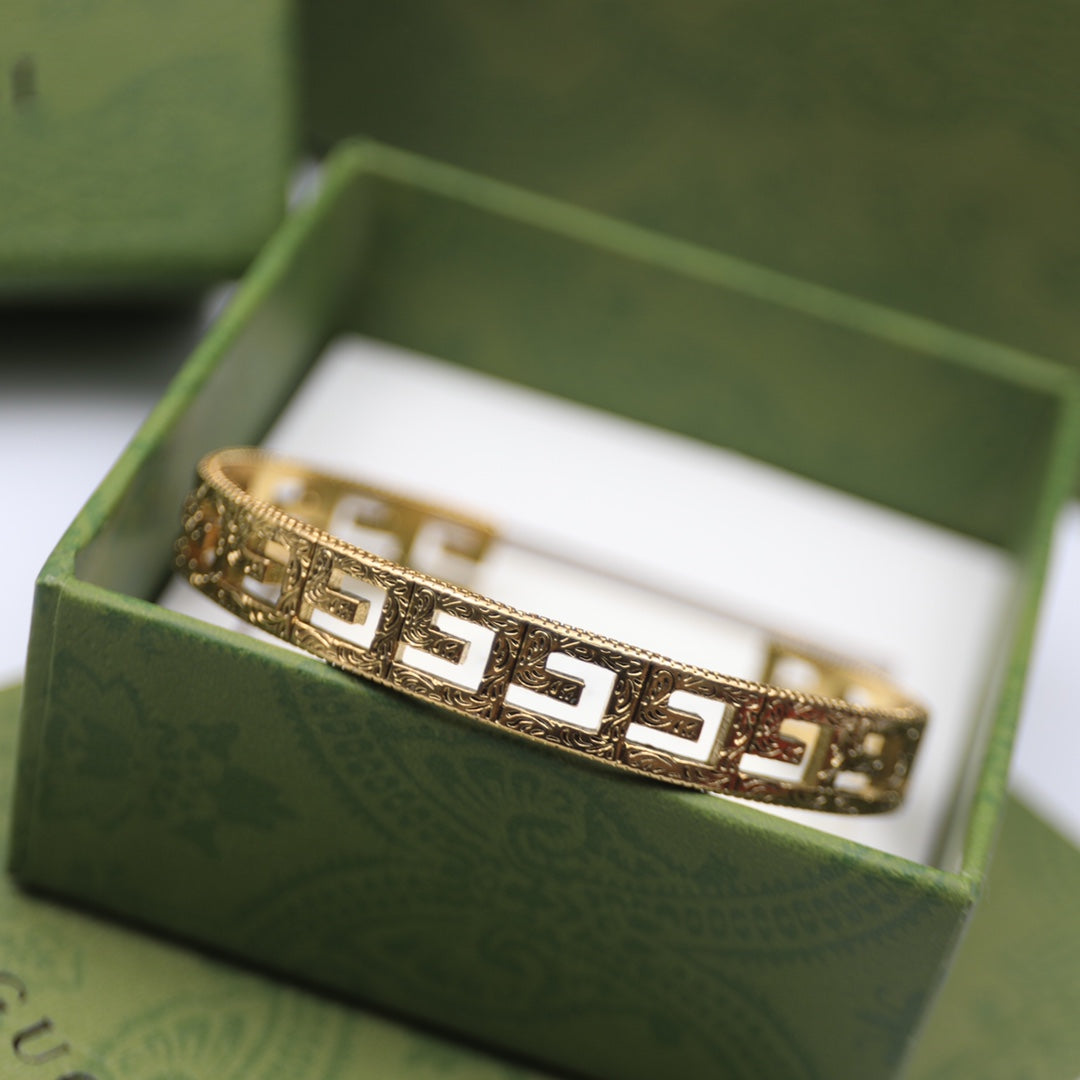 Gucci Double G Cube Bracelet