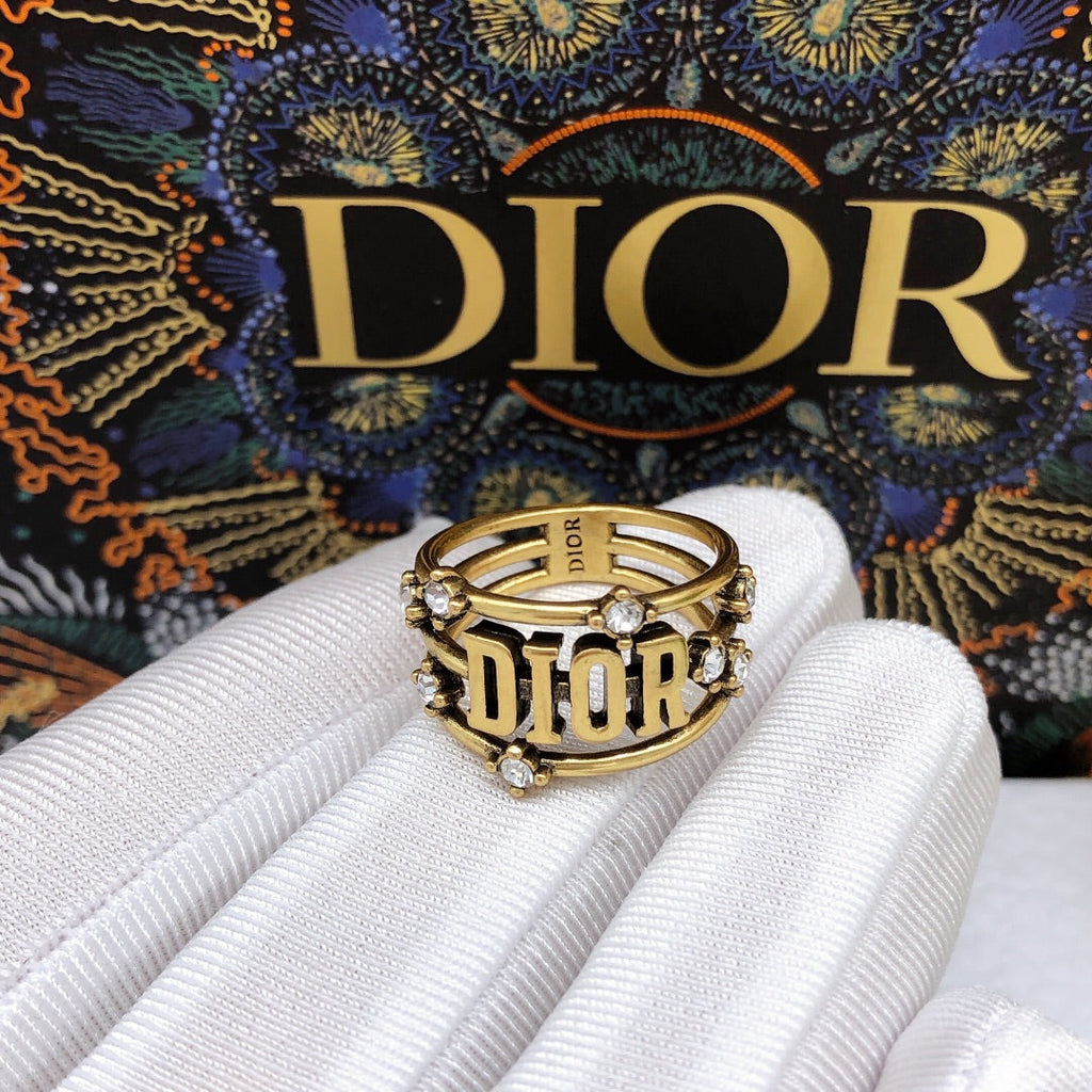 Dior Vintage Ring - 18K Yellow Gold