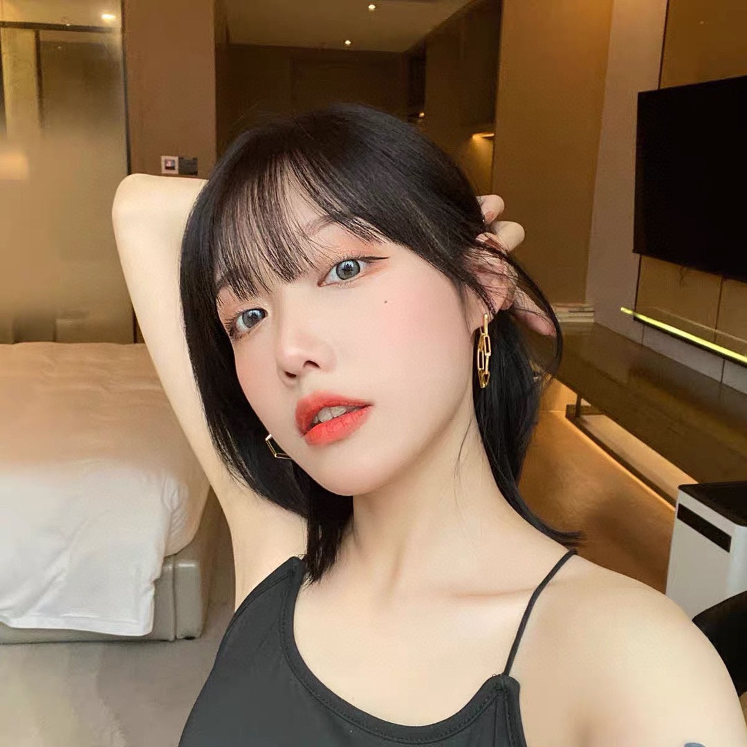 Celine Triomphe Chain Earrings - 18K Yellow Gold