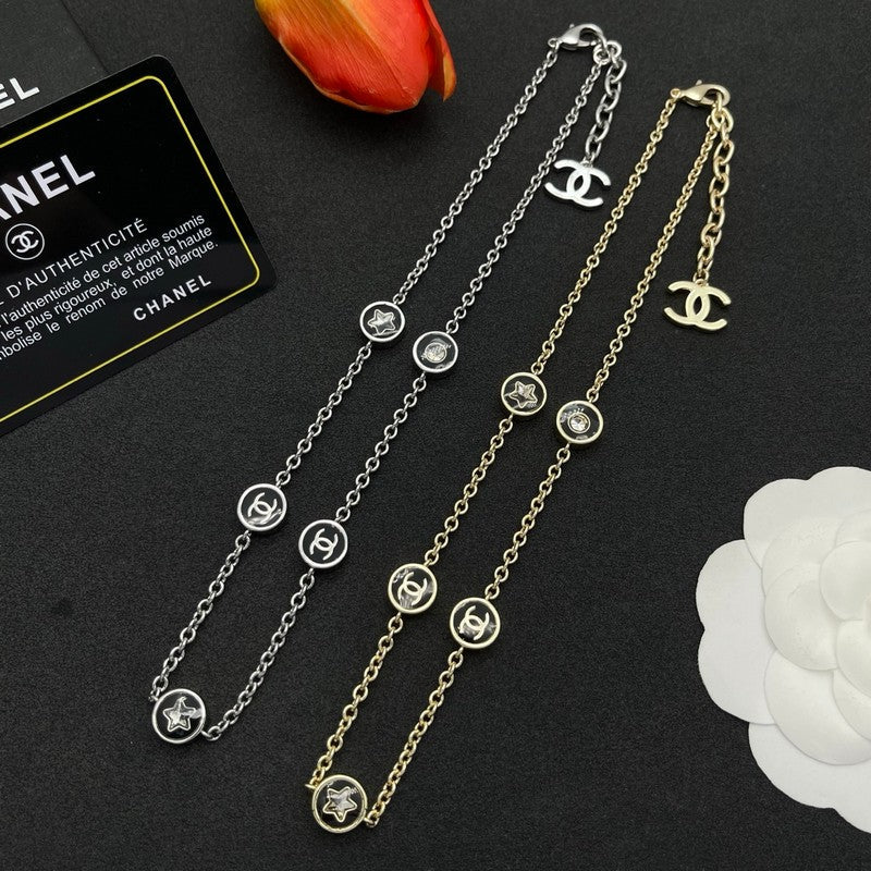 Chanel Star Gold Necklace