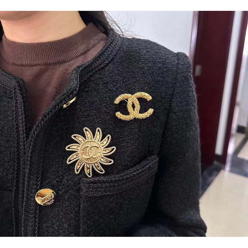 Chanel Sunflower Brooch