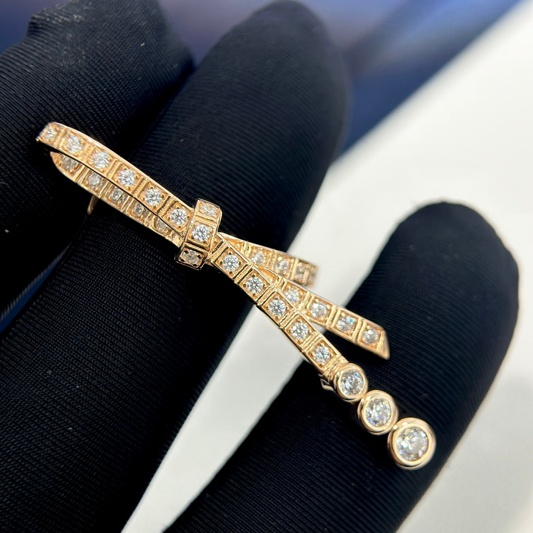 Chanel Ruban Diamond Ring - 18K Rose Gold